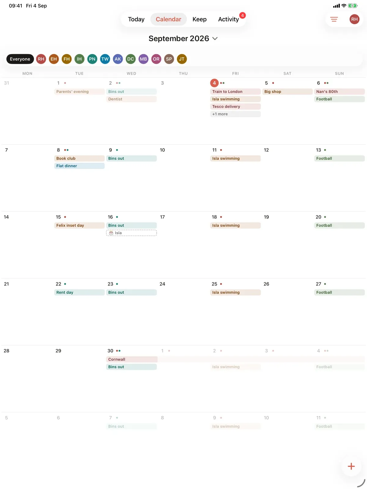 Mingle - Shared Calendar screenshot 10