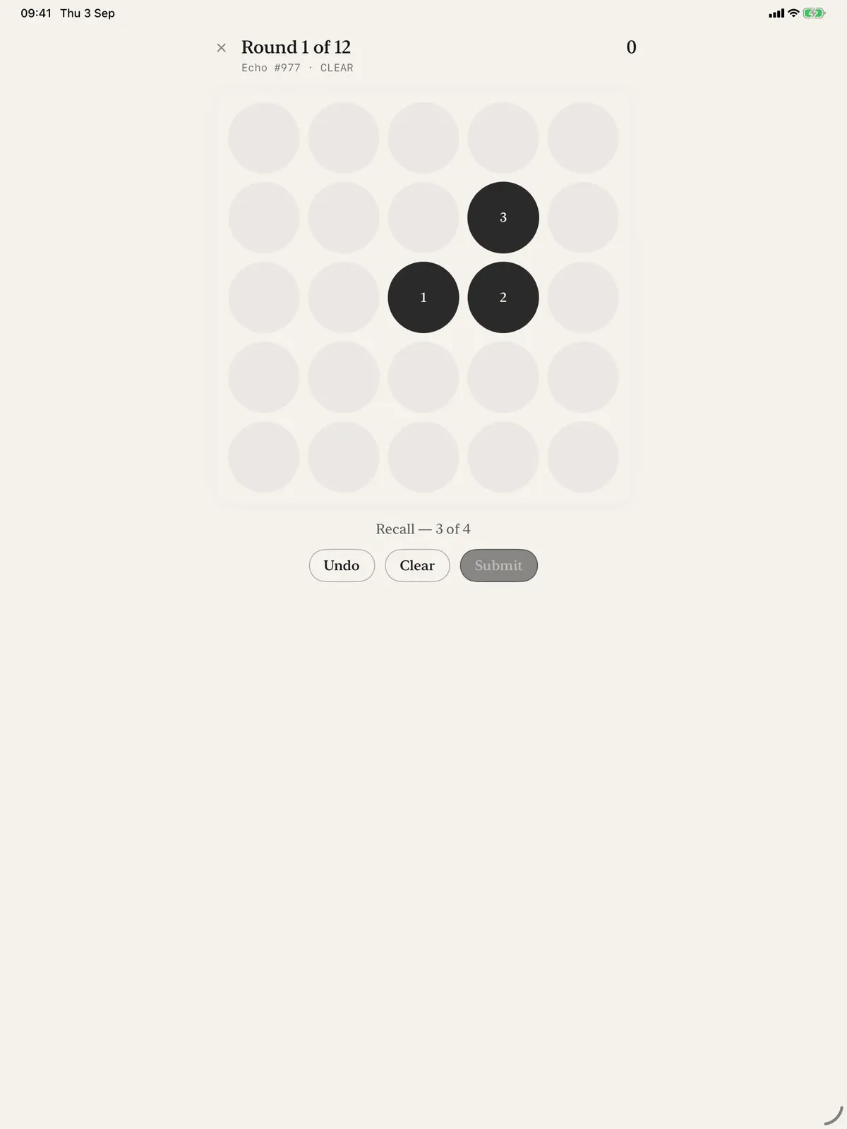 Echo - A Recall Game screenshot 9 (light mode)
