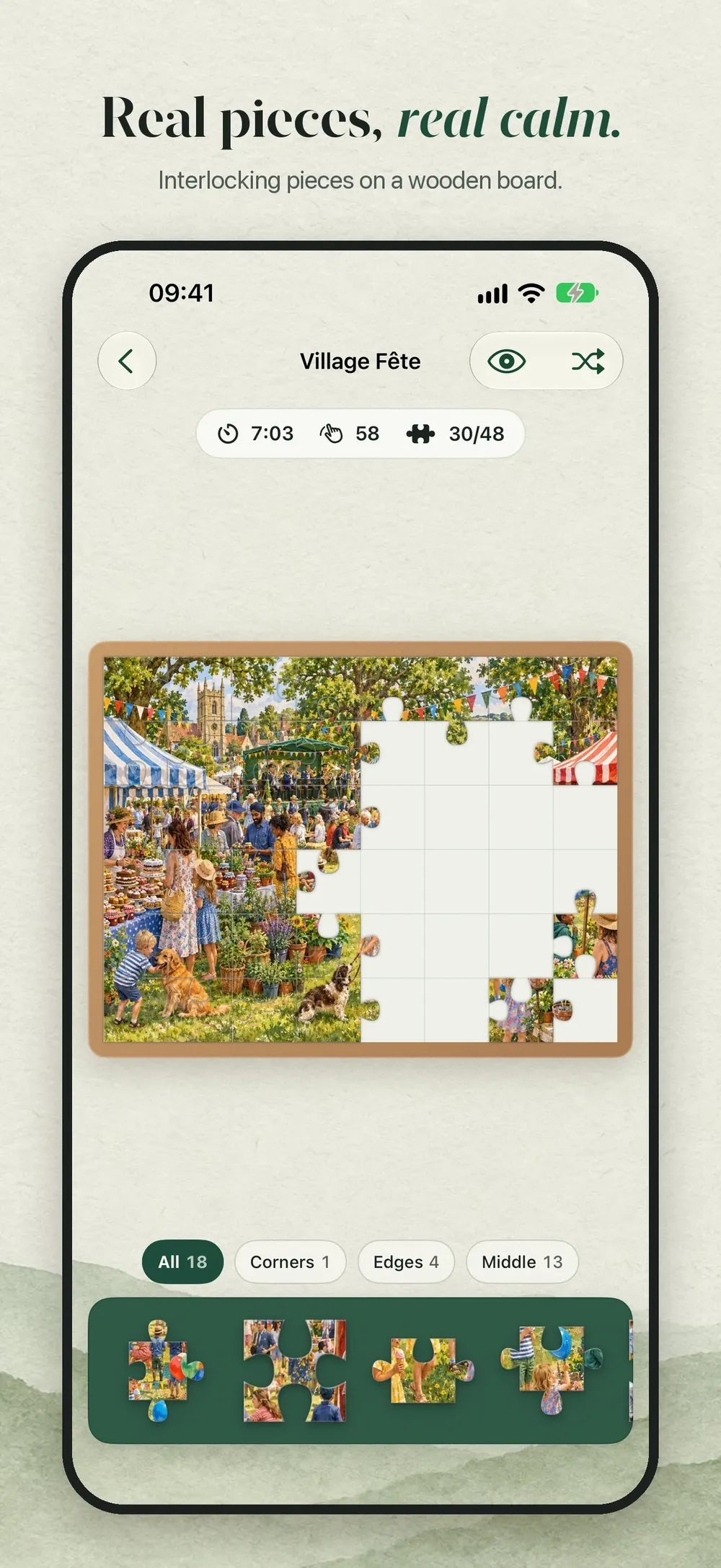 Puzzleverse on iPhone