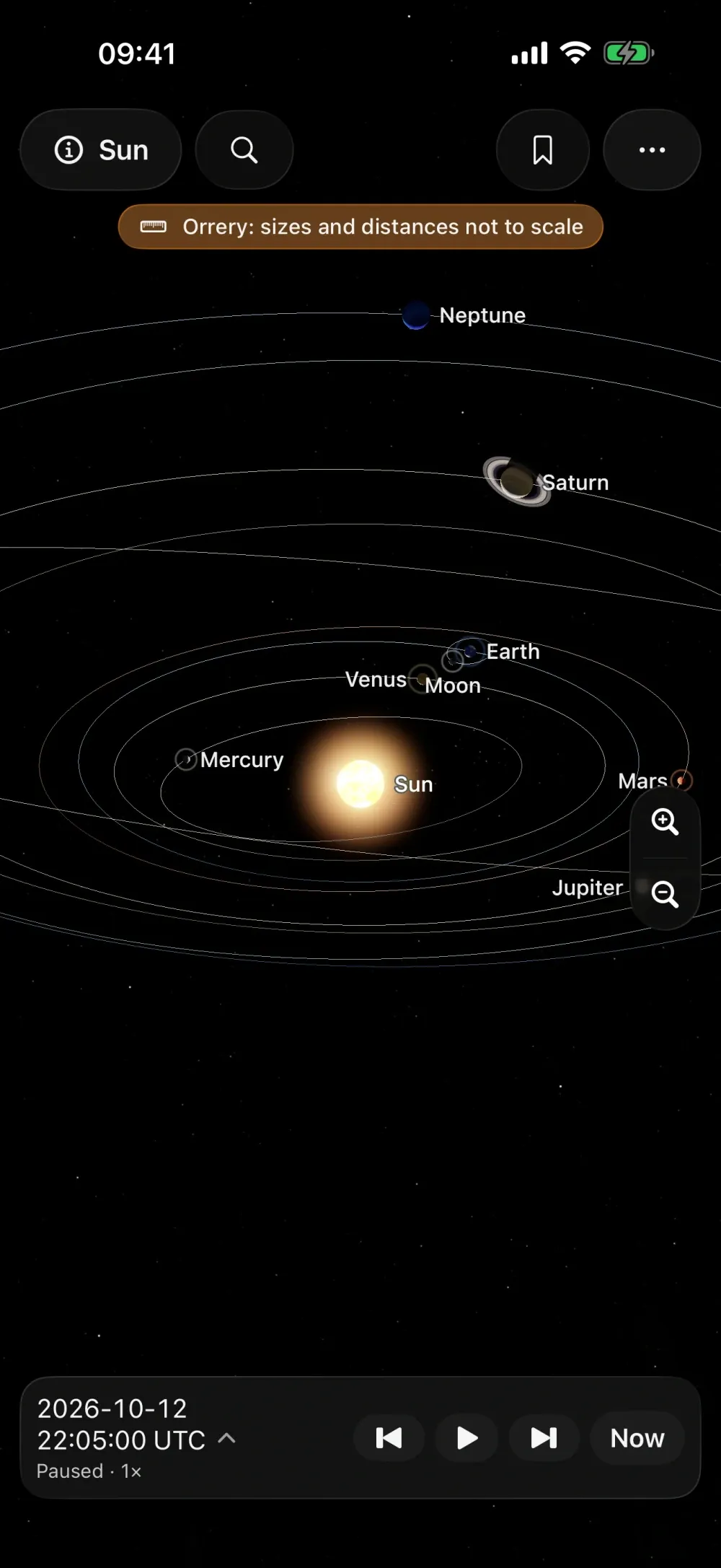 Solar: Solar System Explorer screenshot 3