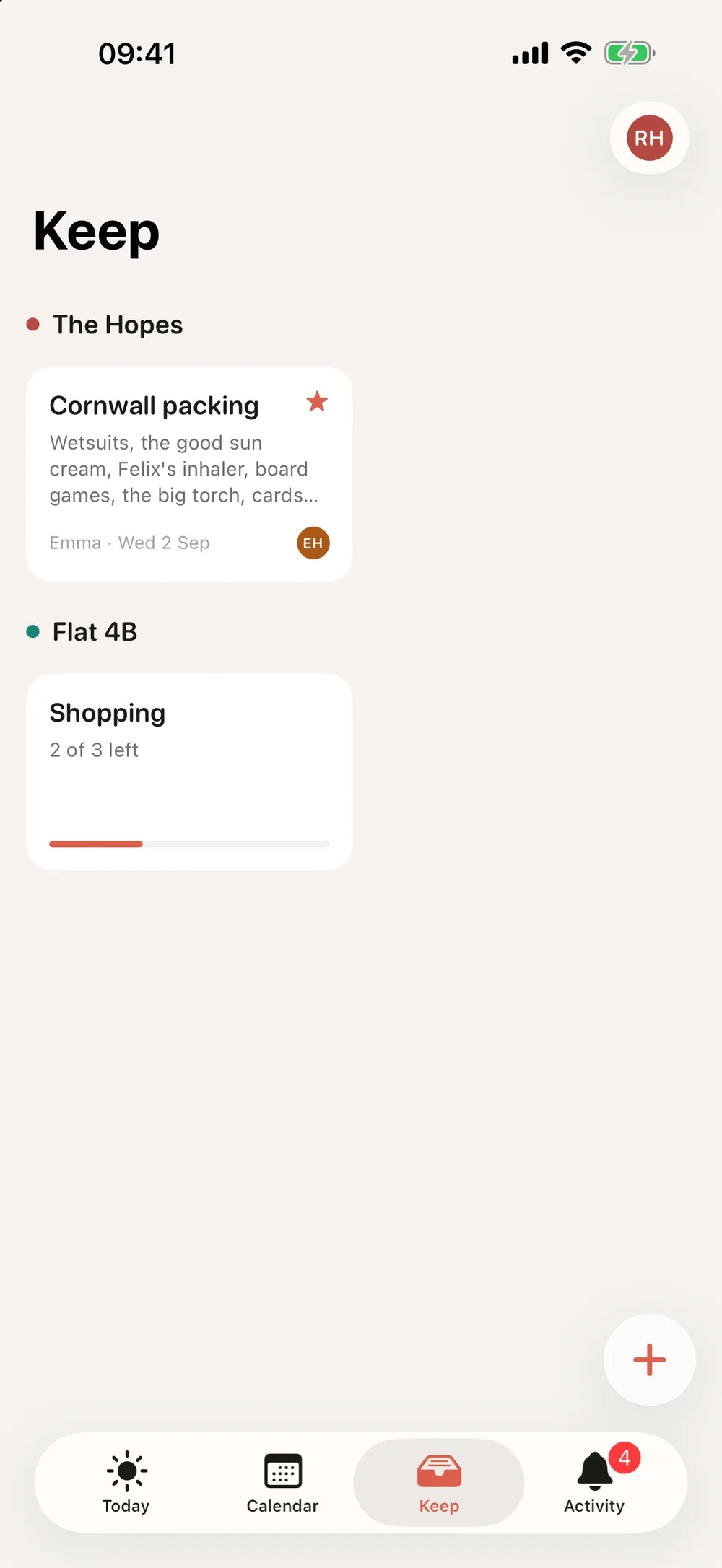 Mingle - Shared Calendar screenshot 4