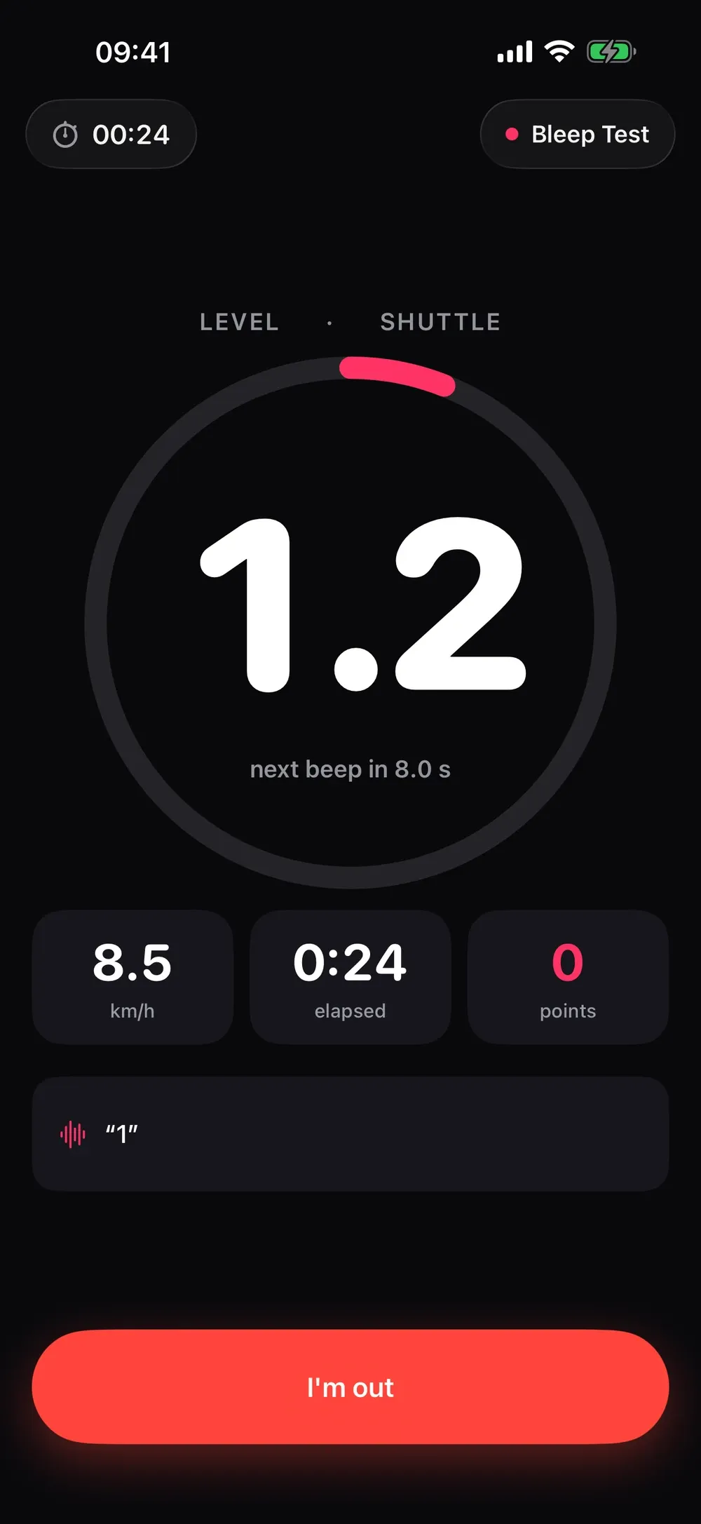 Bleep Test - Fitness Tests screenshot 4