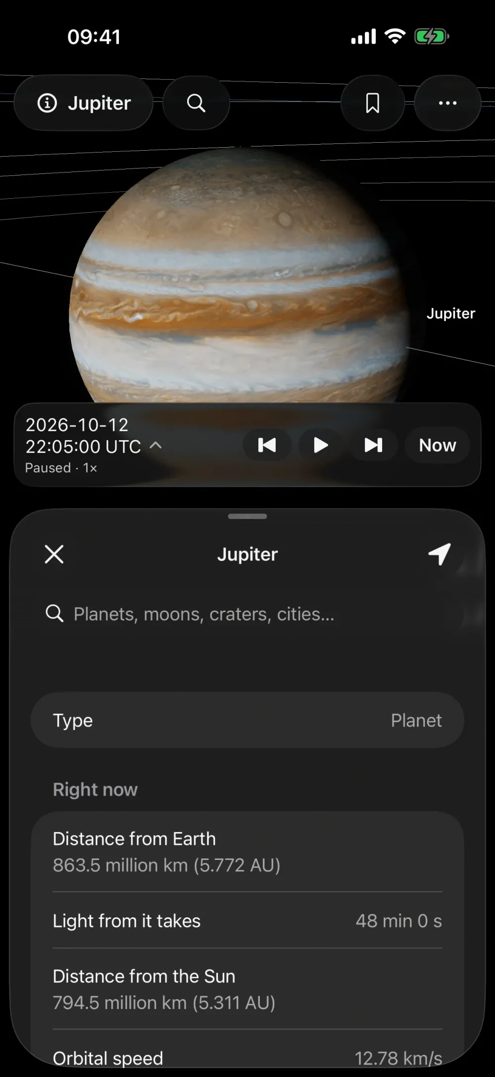 Solar: Solar System Explorer screenshot 4