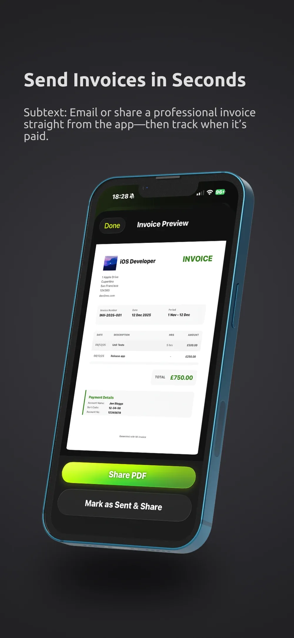 Mi-Invoice screenshot 4