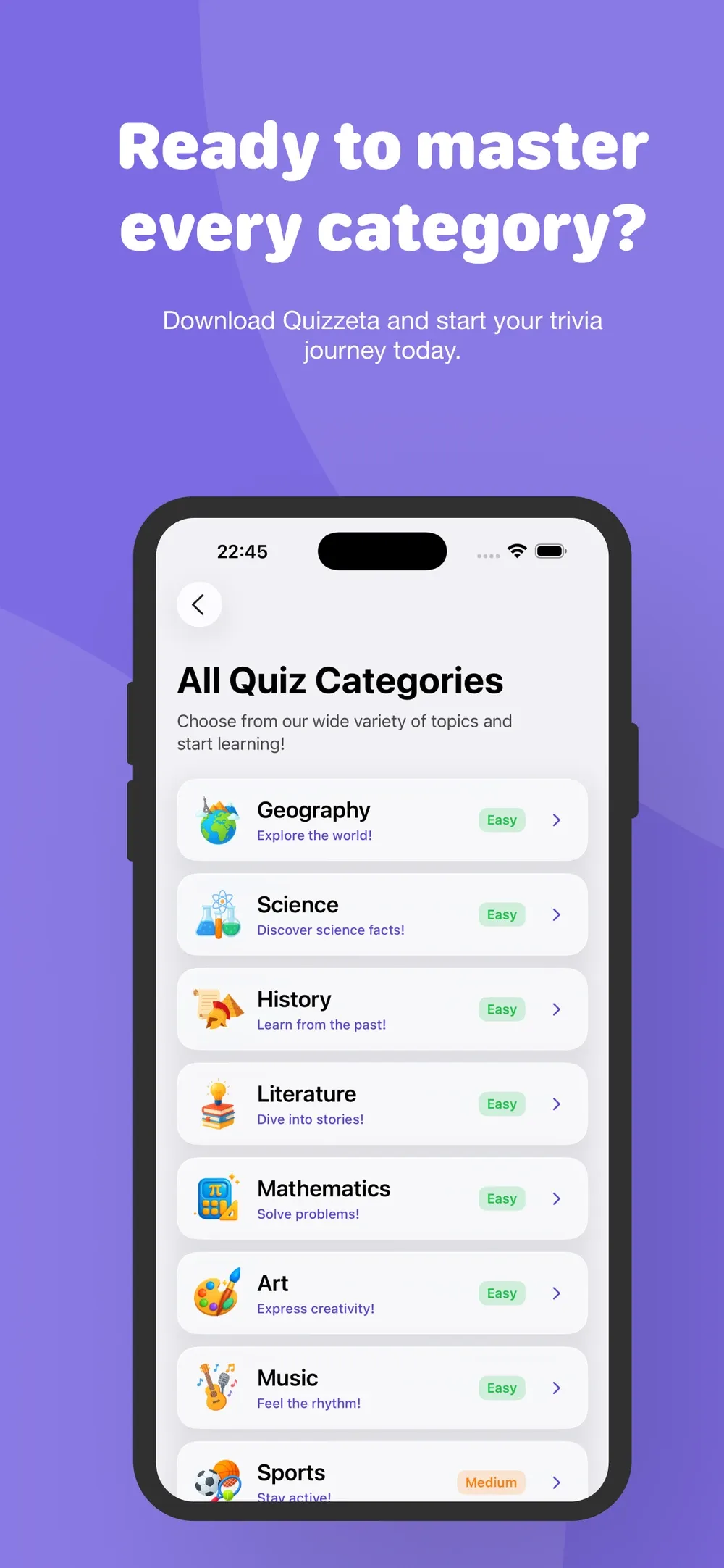 Quizzeta screenshot 5