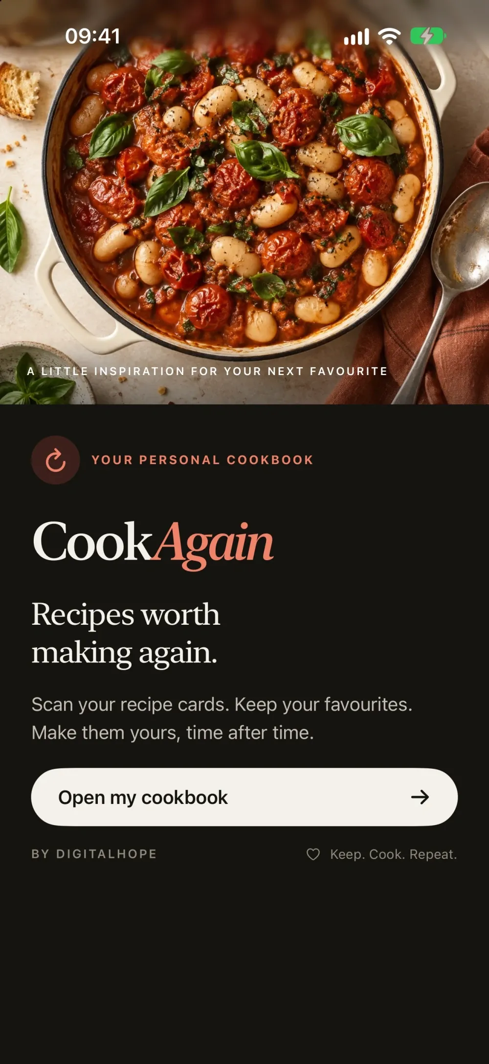 CookAgain on iPhone