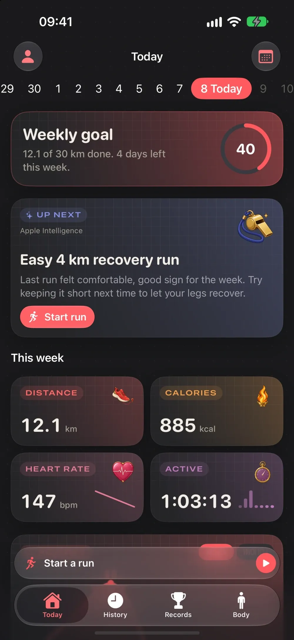 GymMate - Running, Cycling & Fitness Tracker on iPhone