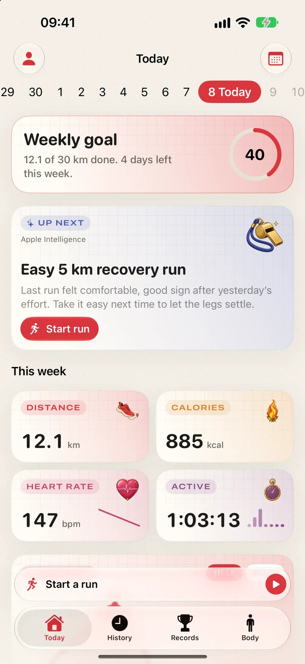 GymMate - Running, Cycling & Fitness Tracker on iPhone