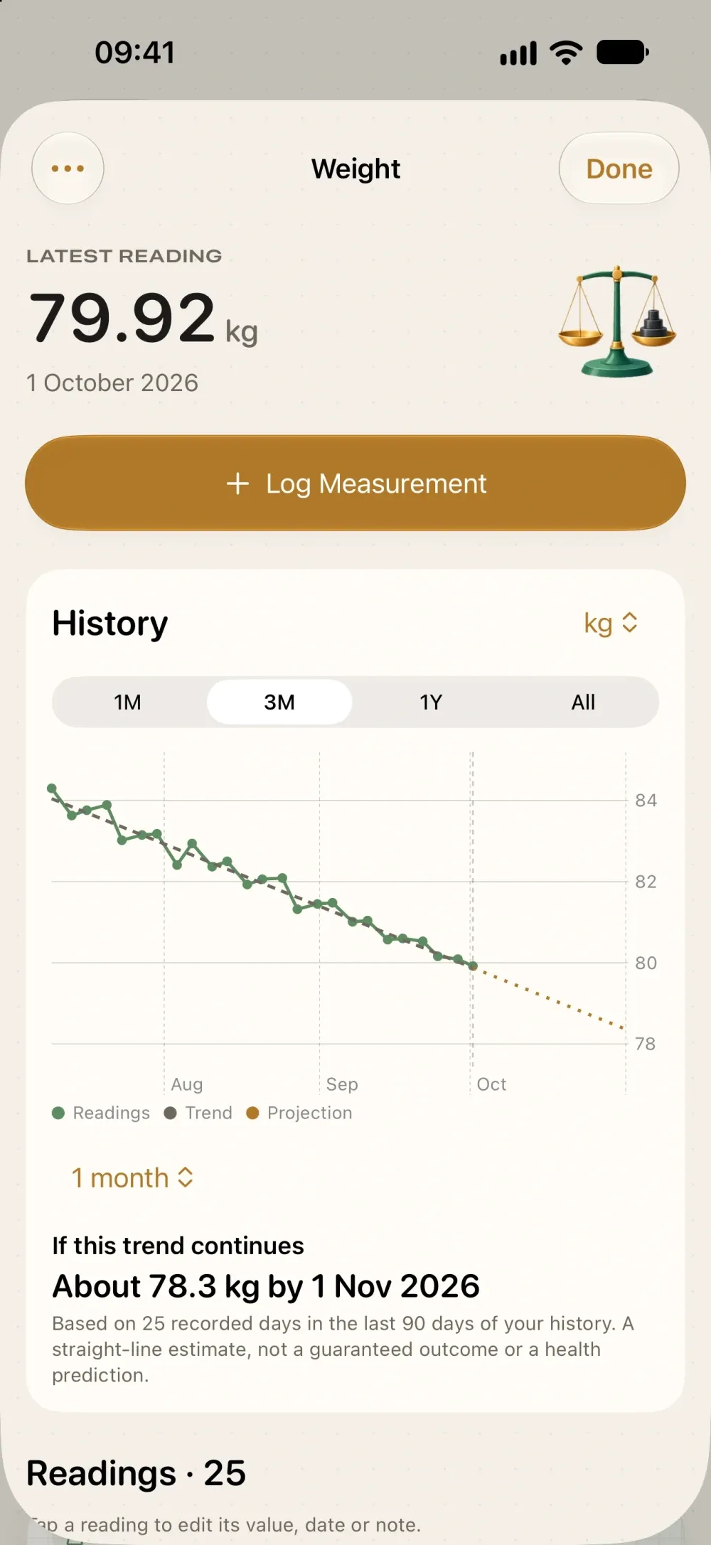 Ratio: Unit Converter screenshot 3 (light mode)