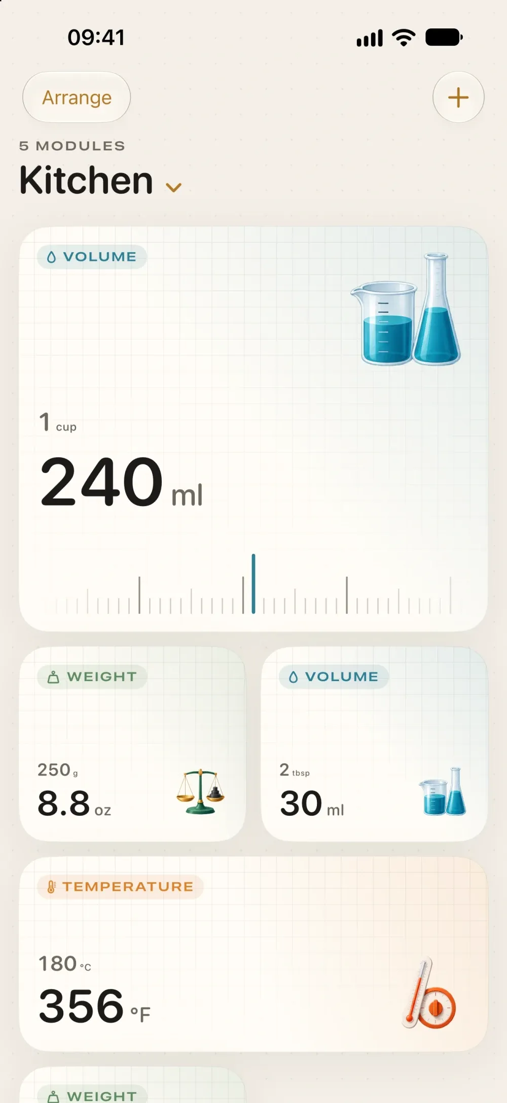Ratio: Unit Converter screenshot 4 (light mode)