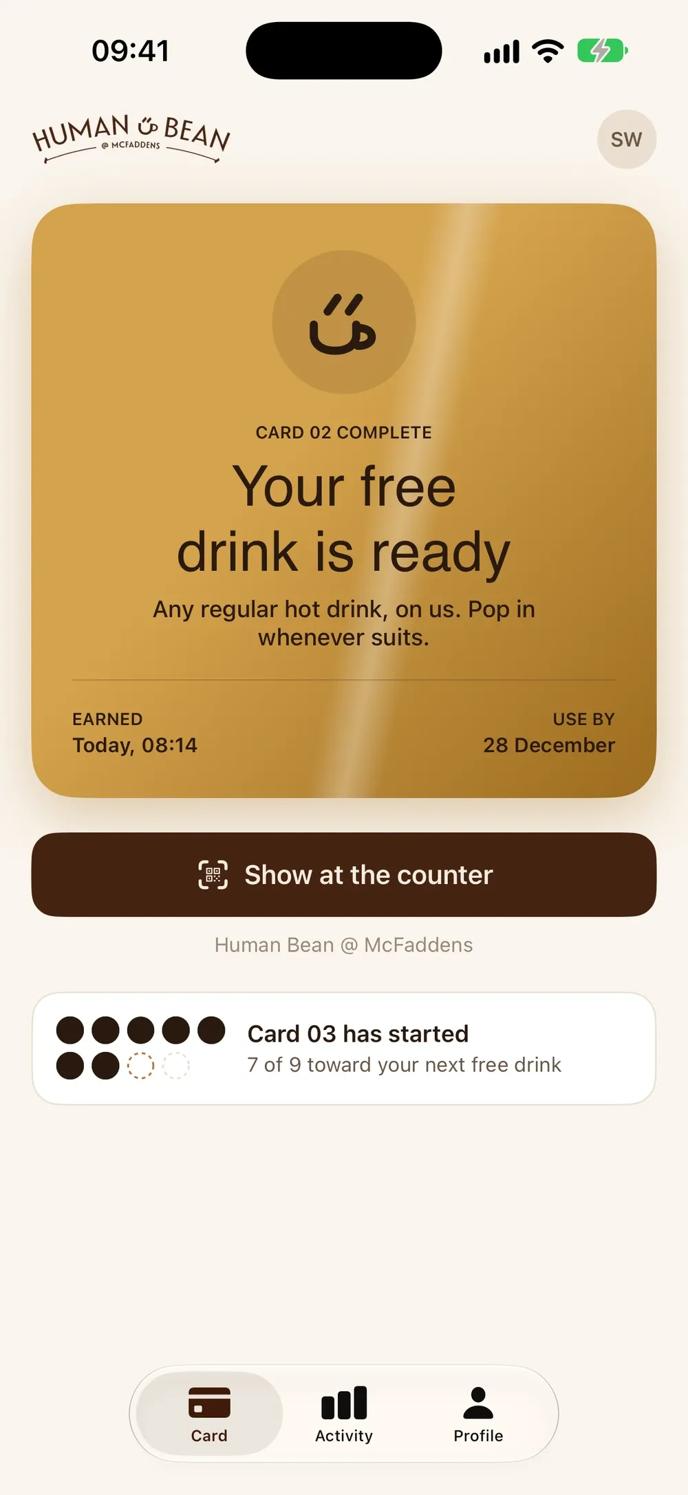 Human Bean screenshot 4 (light mode)