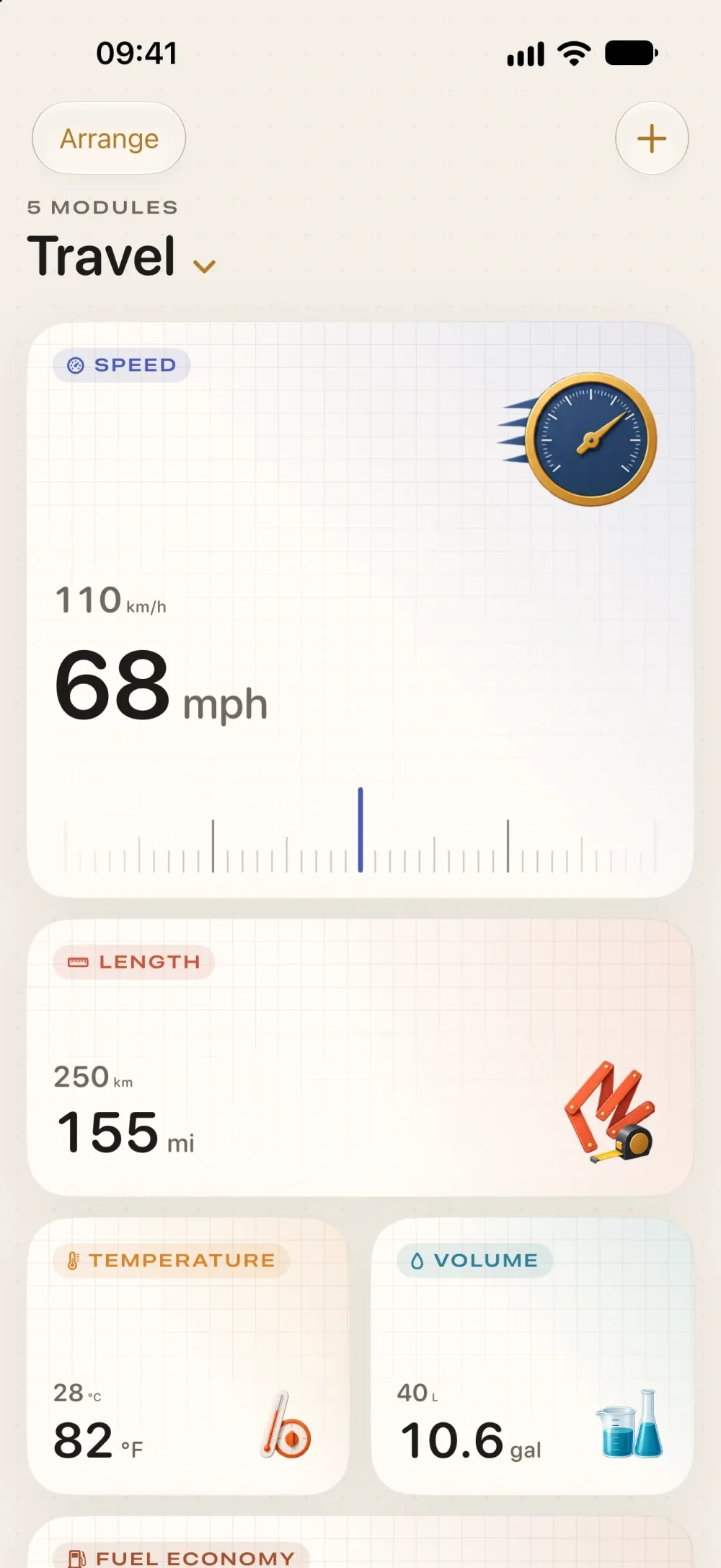 Ratio: Unit Converter screenshot 5 (light mode)