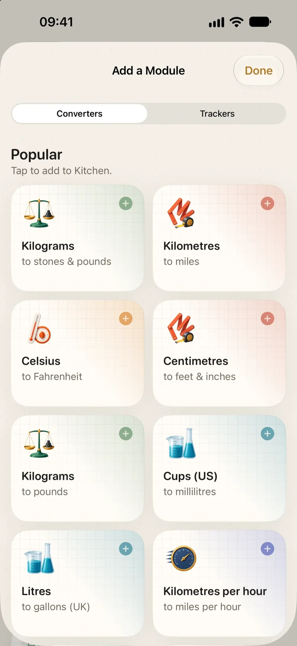 Ratio: Unit Converter screenshot 6 (light mode)